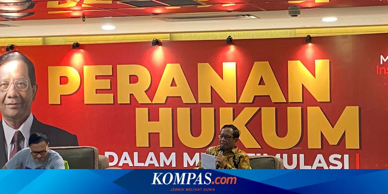 Mahfud MD Soal Aturan Cuti Seminggu Sekali buat Kampanye: Cukup, Kenapa Tidak?