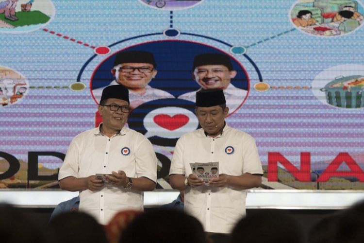 Pasangan nomor urut 3 Pilkada Kota Bandung, Oded M Danial-Yana Mulyana