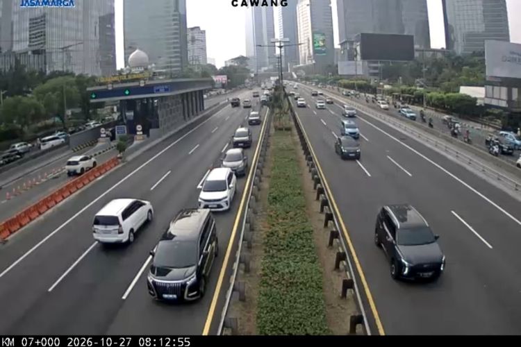 Sejumlah Ruas Tol Jakarta Padat Selasa Pagi, Contraflow Berlaku di 4 Titik
