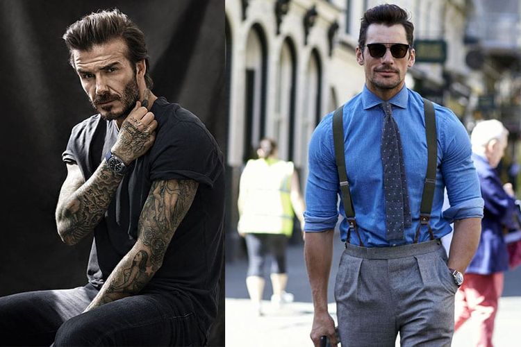 Arloji dengan lengan pendek dan panjang