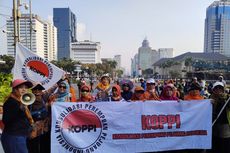 Emak-emak Ikut Demo Kenaikan BBM, Suarakan Harga Sembako yang Ikut Naik