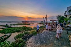 Rute ke Omah Prahu 99 Boyolali, Spot Sunset Keren di Tepi Waduk Cengklik