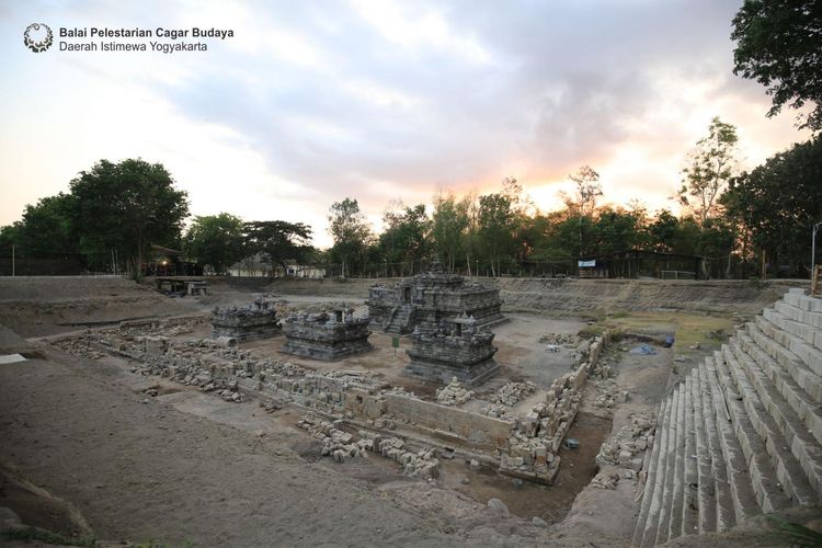 Candi Kedulan di Yogyakarta.