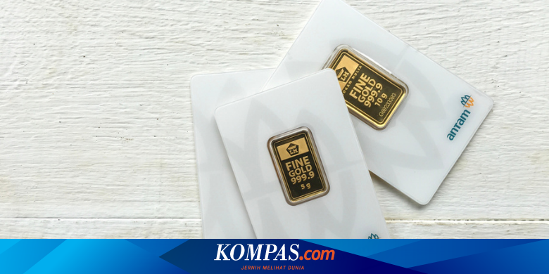 Pergerakan Harga Emas Antam Selama Sepekan Ini - Kompas.com - Kompas.com