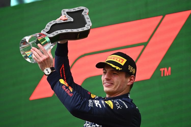 Max Verstappen di GP Emilia Romagna 2022