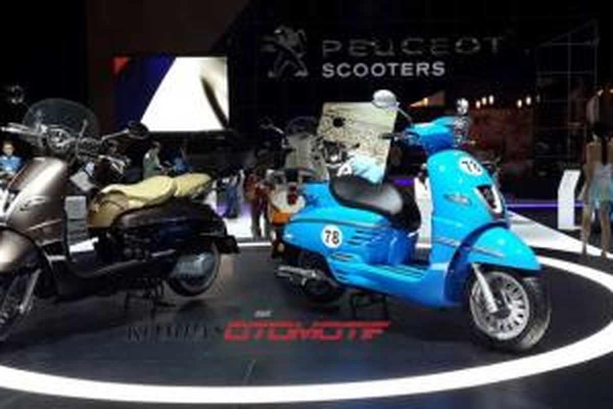 Peugeot Scooters di IIMS 2015
