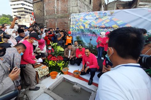 Janji Manis Anies Bangun Kampung Gembira Gembrong, Menghadap ke Sungai hingga Atap Warna-warni