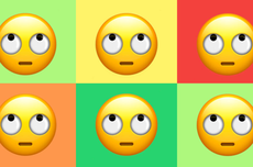 Arti Emoji Mata Melihat ke Atas, Bingung atau Kesal? 