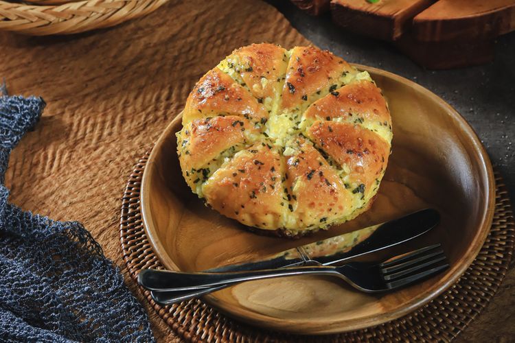 Resep Cream Cheese Garlic Bread Street Food Korea Yang Naik Daun Halaman All Kompas Com