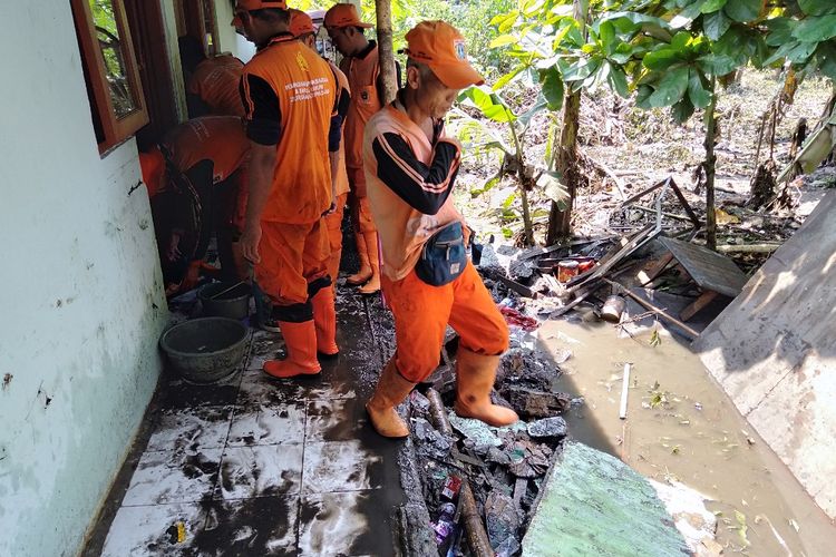 Kondisi Rumah Maesaroh, Korban Banjr Jatipadang, Senin (1/4/2019).