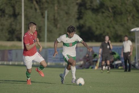 Hasil Timnas U19 Indonesia Vs Dinamo Zagreb, Dua Peluang Irfan Jauhari Tak Jadi Gol