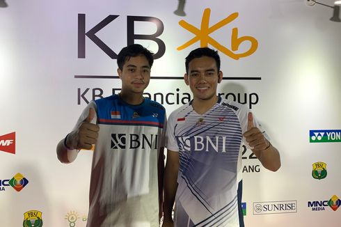 Kalahkan Wakil Jepang, Pramudya/Rahmat Tembus Final Indonesia Masters 2022