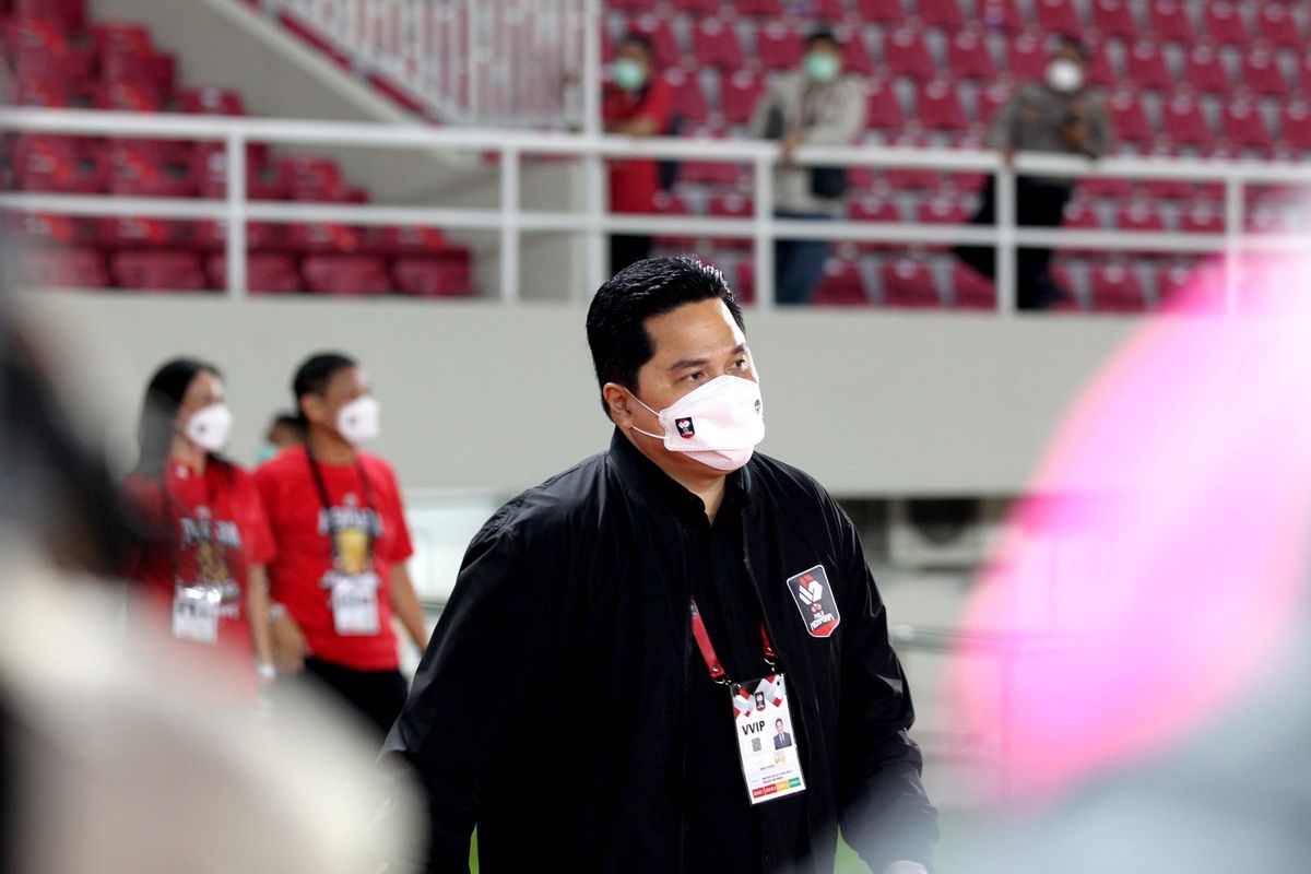 Indonesia's State-Owned Minister Erick Thohir.