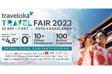 Yuk, Sambangi Booth Traveloka Travel Fair di Mal Kokas, Ada Banyak Promo Disebar