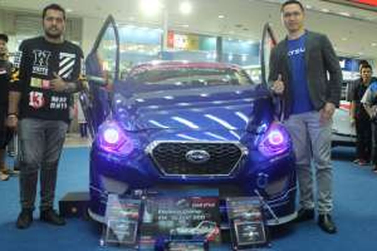 Datsun GO milik Harpit, yang berhasil menjadi Regional Champ Xplore Your Style Medan. 