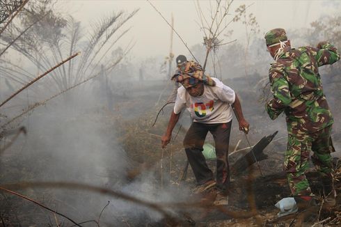 Karhutla di Aceh Barat Tidak Bisa Dipadamkan Petugas, Kini Titik Api Terus Meluas