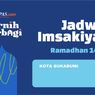Jadwal Imsak dan Buka Puasa di Kota Sukabumi Hari Ini, 1 April 2023