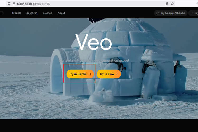 Ilustrasi cara dapat Veo 3 gratis dengan berlanggan Google AI Pro gratis tanpa menggunakan akun pelajar.