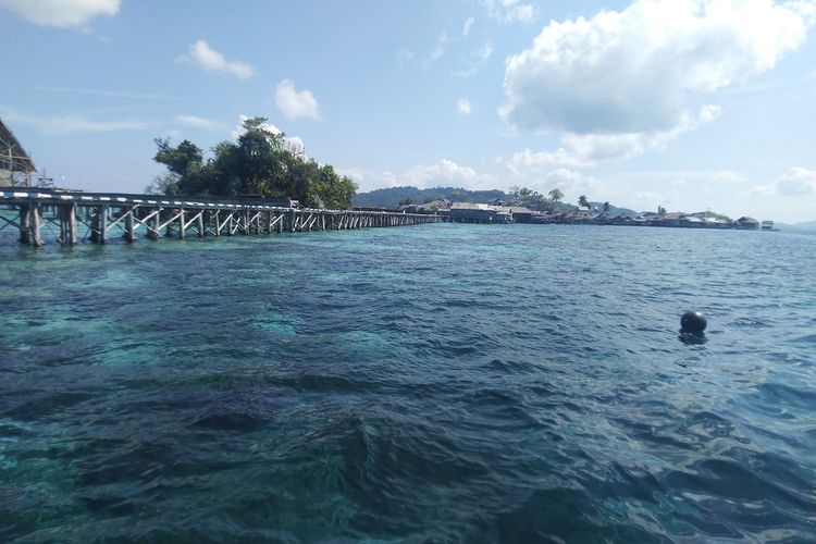 Kepulauan Togean merupakan tempat destinasi wisata yang menawarkan keindahan bawah laut, dan wisata alam lainnya, Kamis (14/11/2019)