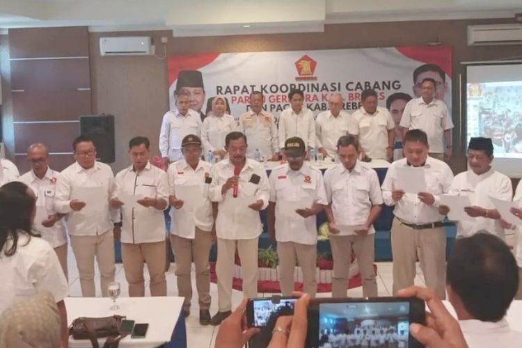 Sekretaris DPC Gerindra Brebes Ismail Fahmi Dideklarasikan Maju sebagai Bakal Calon Wakil Bupati