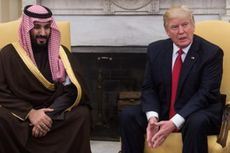 Trump Temui Wakil Putra Mahkota Arab Saudi di Gedung Putih