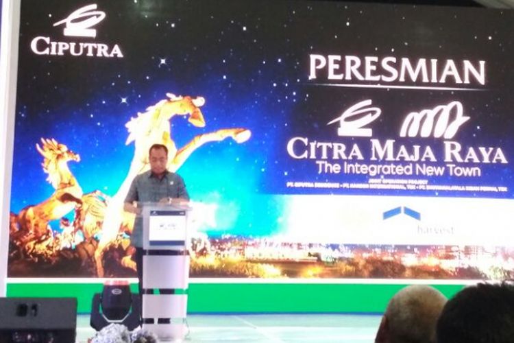 Peresmian Perumahan Citra Maja Raya oleh Menteri Perhubungan Budi Karya Sumadi