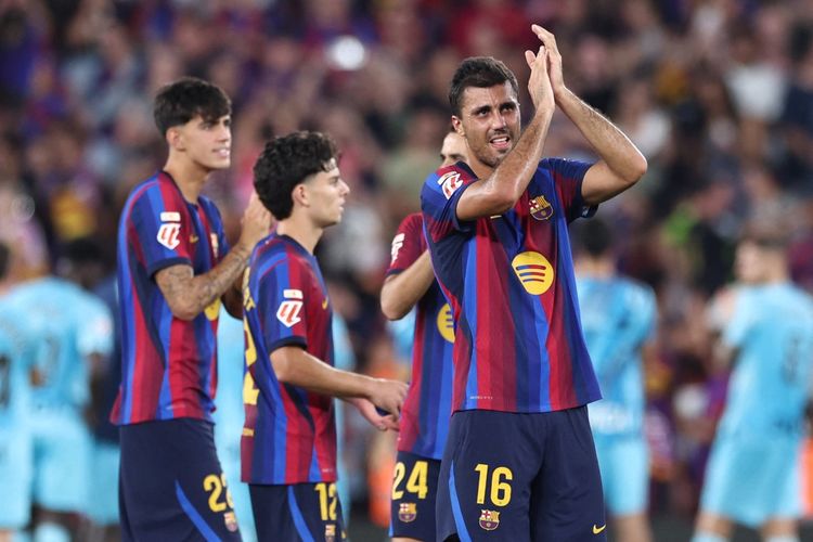 Kata-kata Rodri Usai Debut untuk Barcelona saat Libas Athletic Bilbao 2-0