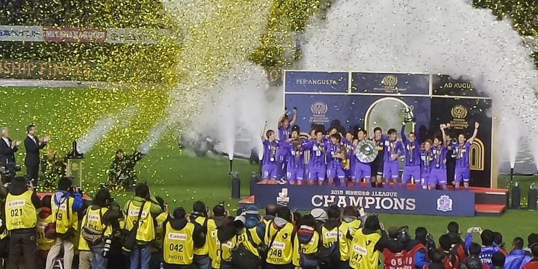 Sanfrecce Hiroshima menjadi juara J1 League atau kasta tertinggi Liga Jepang musim 2015. 