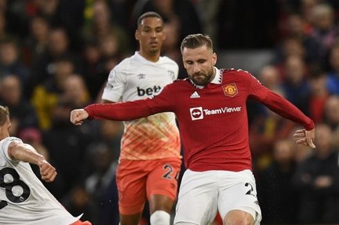 Man United Vs Bournemouth, Alasan Ten Hag Pasang Luke Shaw sebagai Bek Tengah