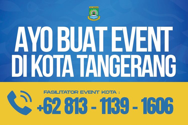 Narahubung untuk penyelenggaraan event di Kota Tangerang.