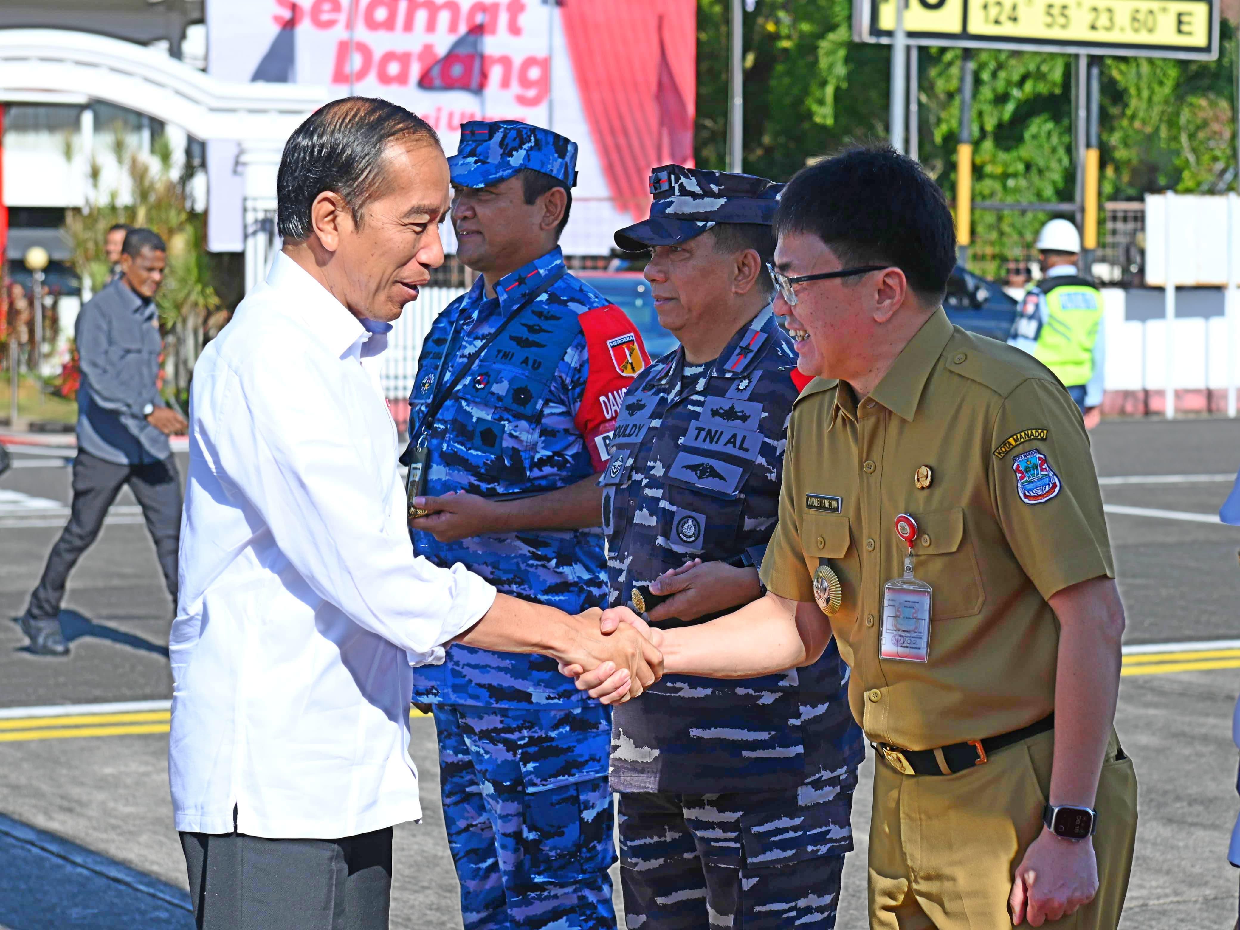 Lanjutkan Kunker, Jokowi Bertolak ke Bolaang Mongondow Sulawesi Utara