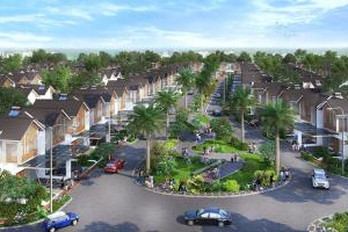 Klaster Aurora, Ecopolis, CitraRaya Tangerang.