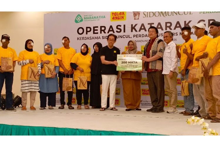 Sido Muncul Gelar Operasi Katarak Gratis untuk 200 Mata di Bandung