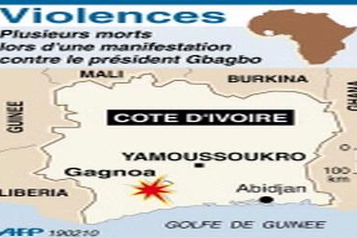 Kekerasan di Pantai Gading