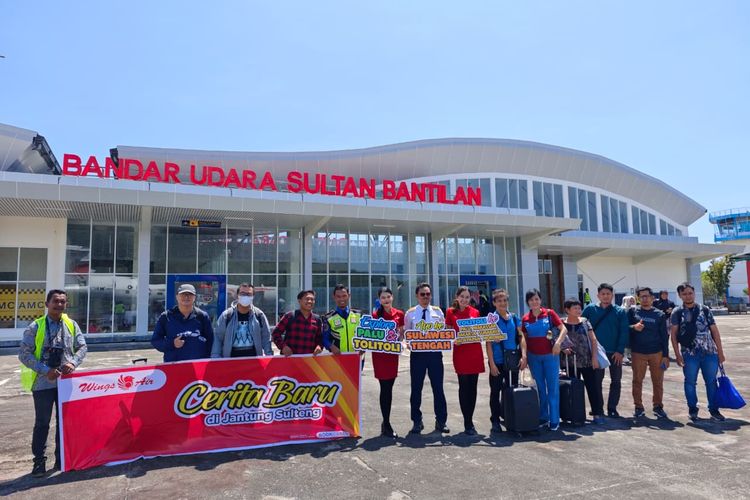 Bandar Udara Sultan Bantilan di Tolitoli, Sulawesi Tengah
