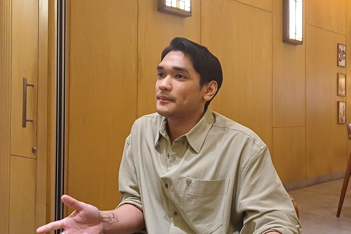 Penyanyi Afgan saat diwawancarai di daerah Melawai, Jakarta Selatan, Selasa (23/7/2024).