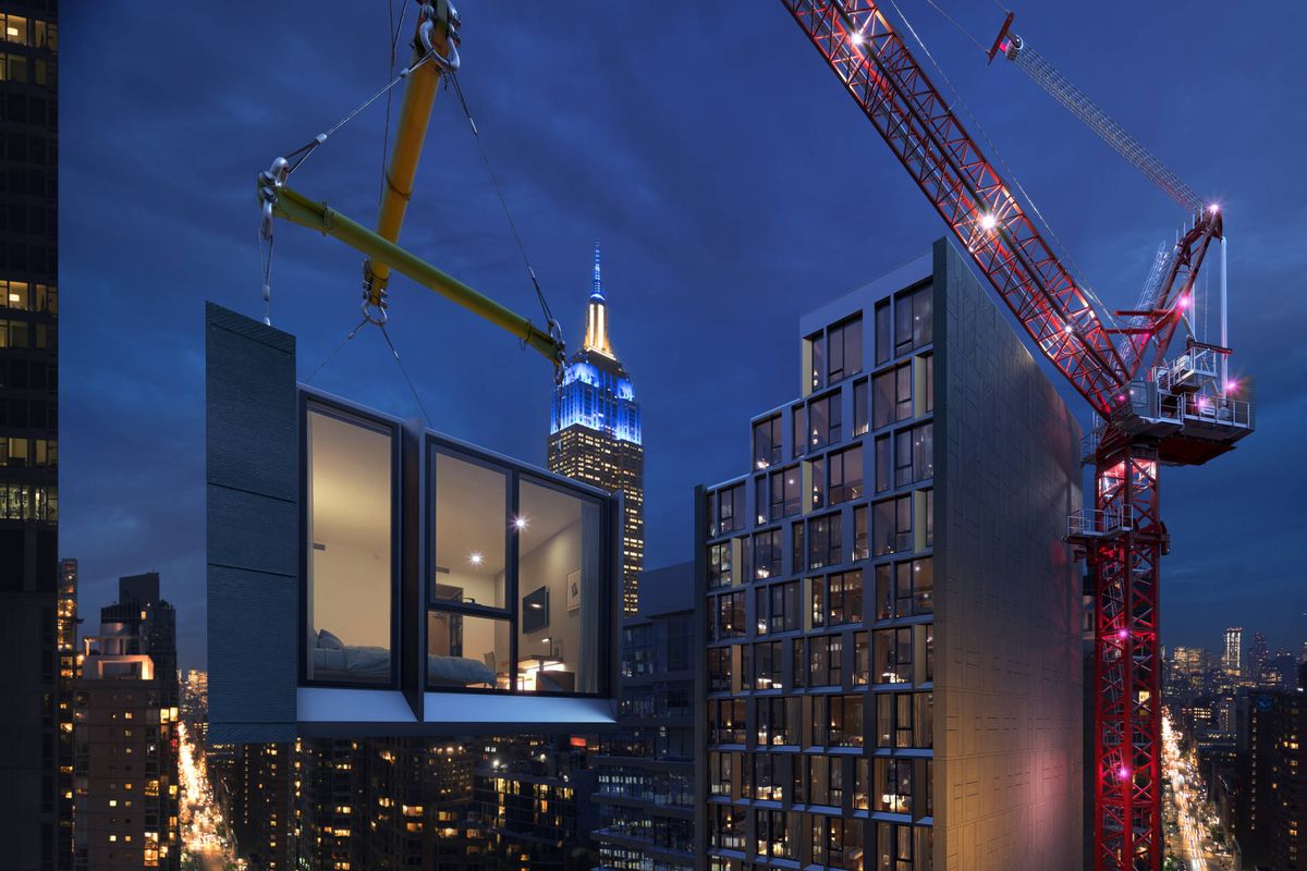 Marriott International berencana membangun hotel dengan konstruksi modular di New York.