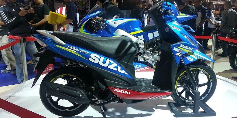 Suzuki Address dengan livery MotoGP