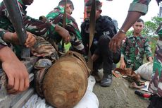 Bom Udara Peninggalan Perang Dunia II di Jayapura Dimusnahkan