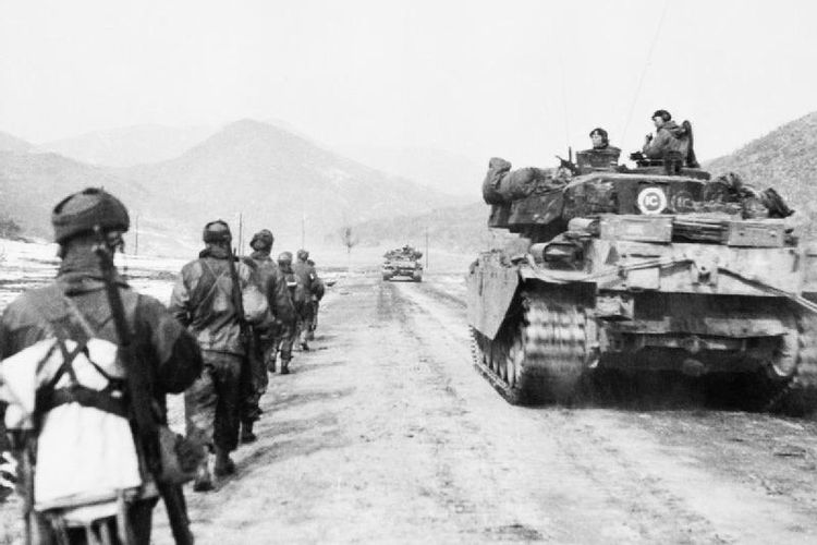 Pasukan Inggris dalam Perang Korea.