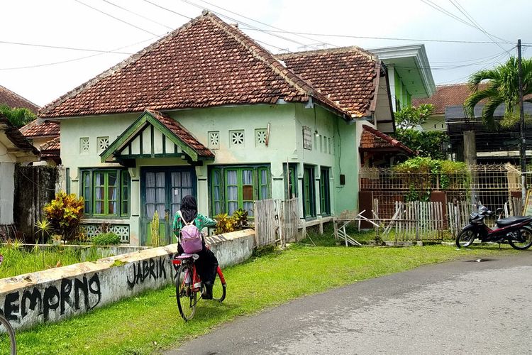 Bangunan bekas ruangan Sodancho Supriyadi tinggal di kompleks Markas PETA Blitar, Rabu (10/11/2021)