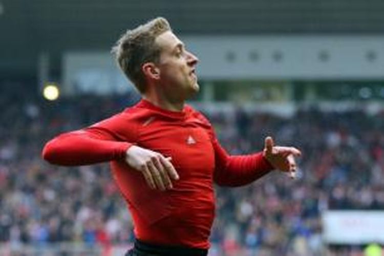 Gelandang Sunderland asal Italia, Emanuele Giaccherini.