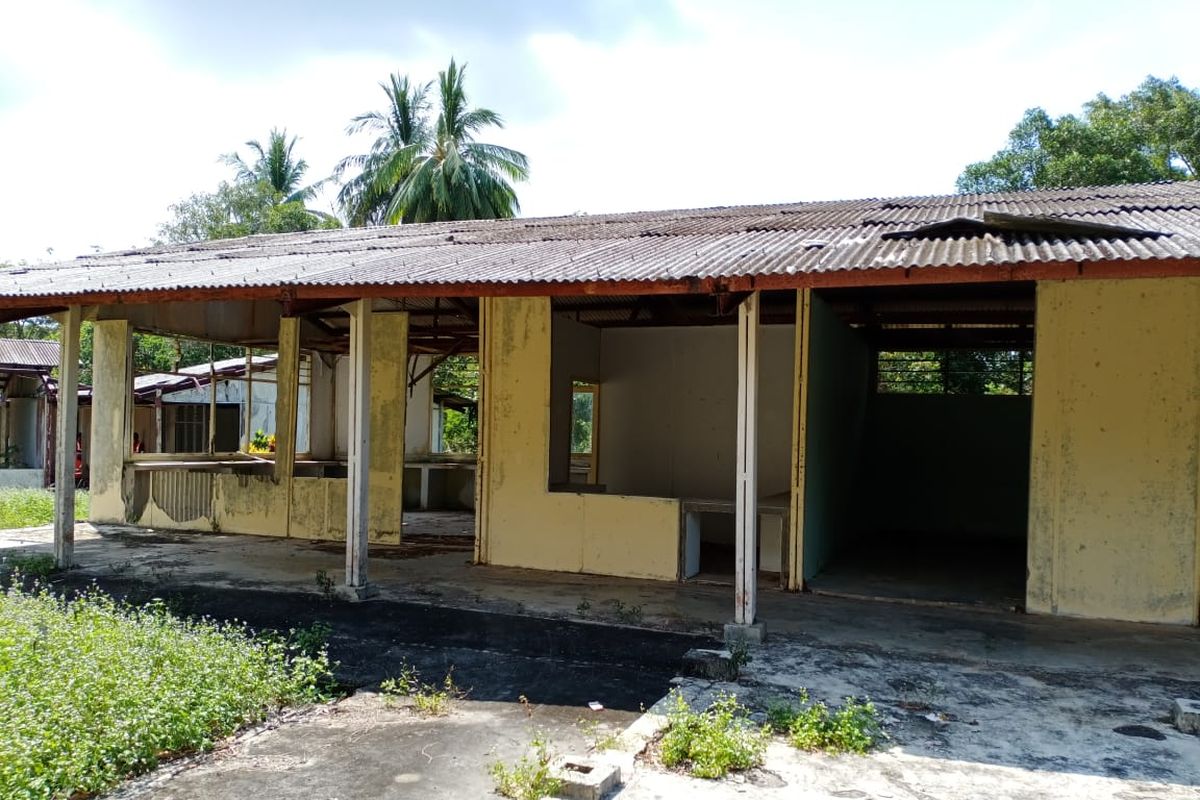 Eks dapur kamp pengungsi Vietnam di Pulau Galang