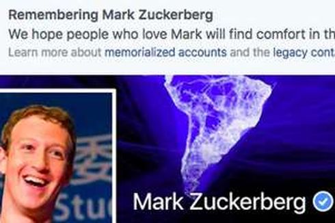 Facebook Sebut Mark Zuckerberg Sudah Meninggal