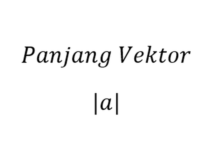 Contoh Soal Menghitung Panjang Vektor