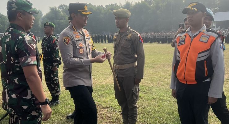 Polresta Bogor Terjunkan 5.000 Personel Gabungan Jaga Keamanan Pilkada 2024