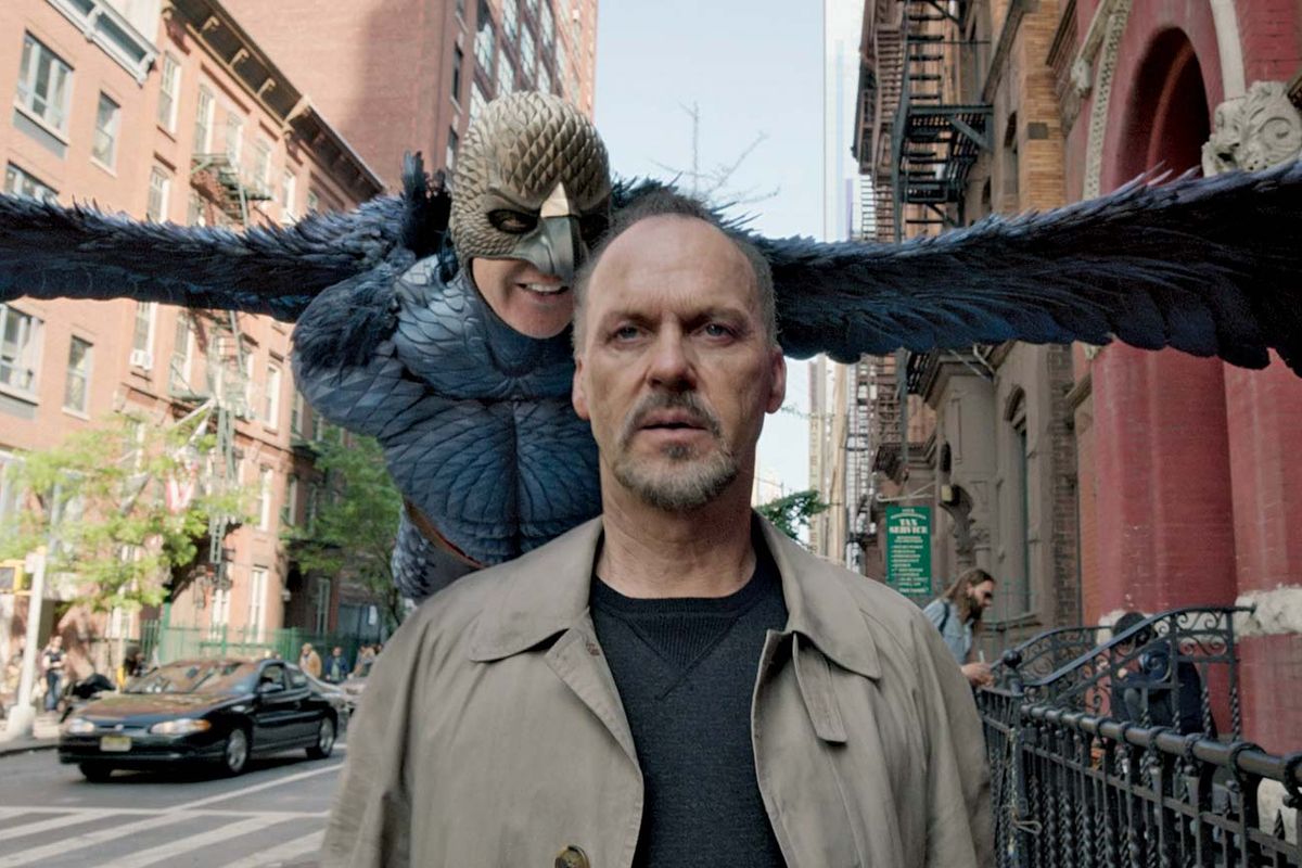 Michael Keaton dalam film Birdman