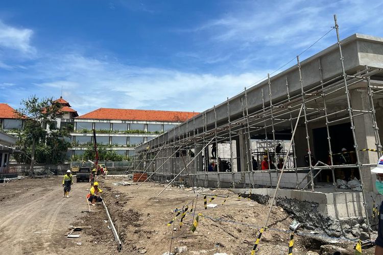 Infrastruktur dasar penunjang Bali International Hospital.
