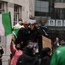 Demo Nigeria Merembet ke London, Ratusan Pedemo Turun ke Jalan