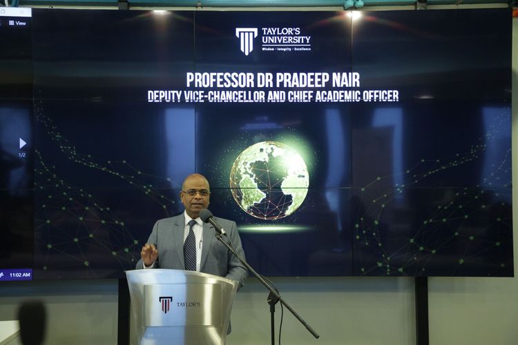 Prof. Pradeep Nair, Wakil Rektor dan Kepala Biro Akademik Taylor?s University 